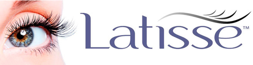 Latisse eyelash logo