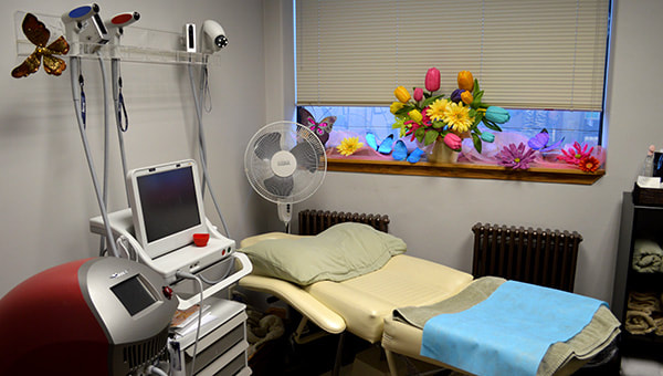 View of procedure room.